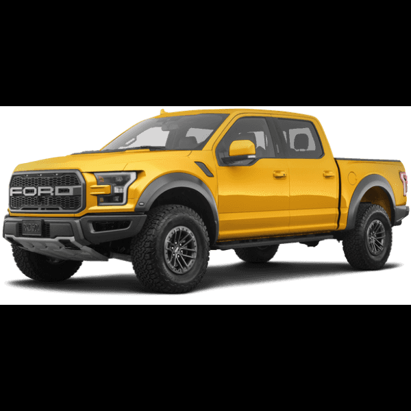 Yellow Ford Raptor