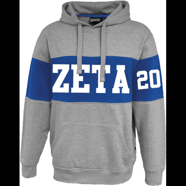 Zeta Phi Beta Gray Hoodie