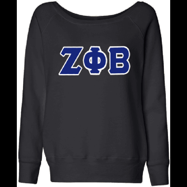 Zeta Phi Beta Logo Black Sweater