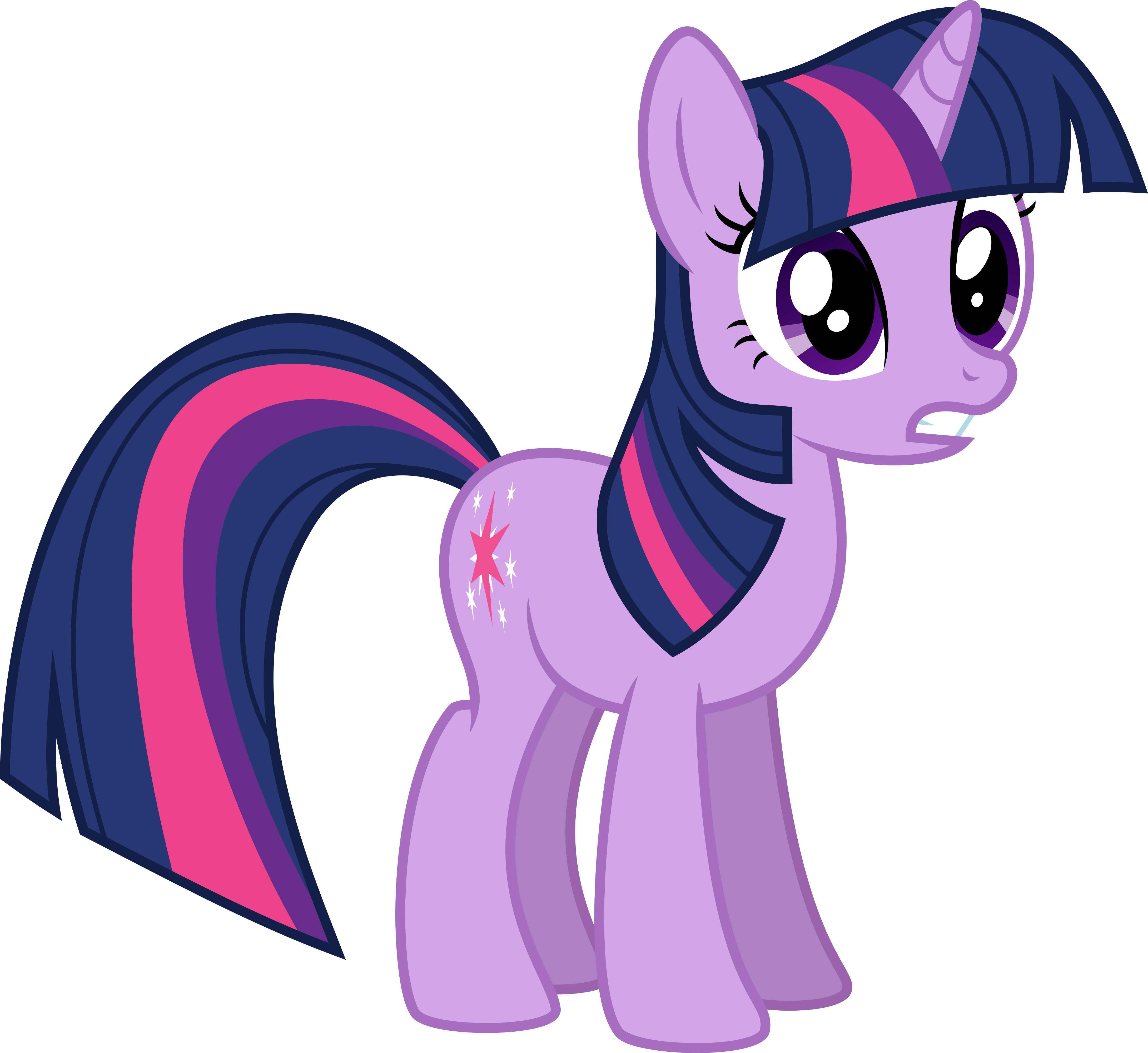 Confused Twilight Sparkle My Little Pony