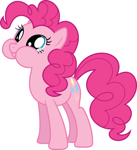 My Little Pony Pinkie Pie Blowing Face