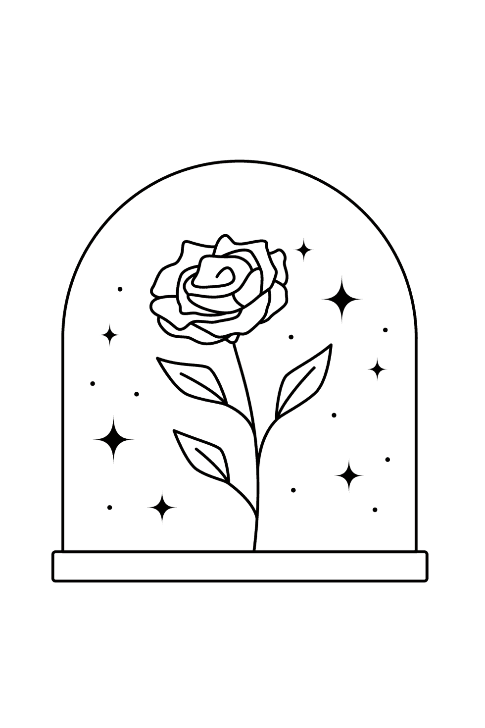 [100+] Beauty And The Beast Rose Backgrounds | Wallpapers.com