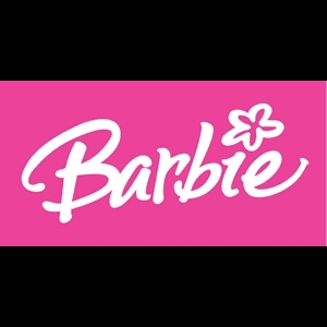 Pink Barbie Logo SVG File - RawSVG